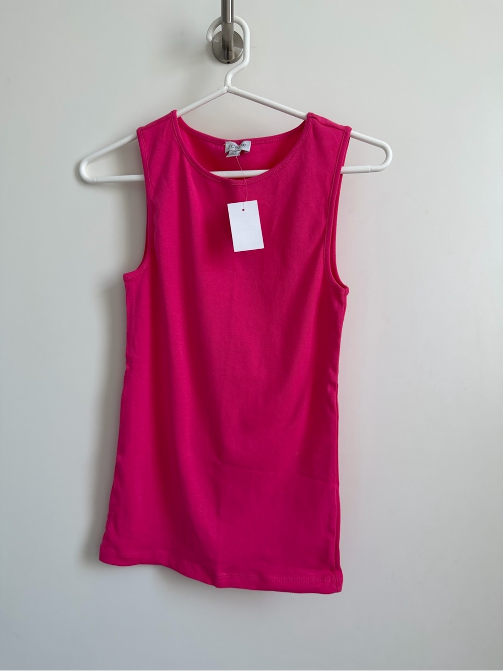 J. Crew Hot Pink Sleeveless Tank Top (NWT)
